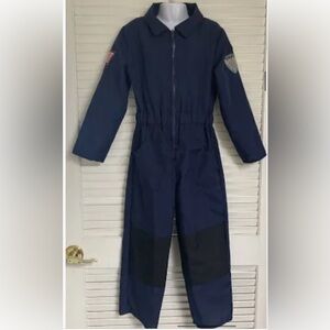 Like New Boys Navy Blue Jumpsuit - boys 8 costume